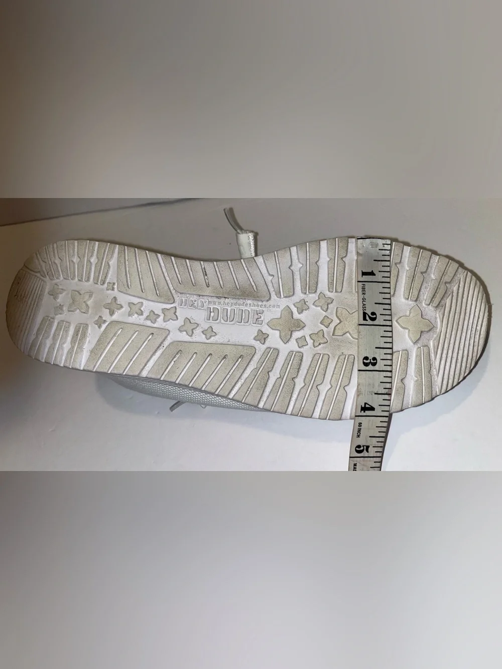 Hey Dude Men’s White Wally Artic White Slip-on-shoe Size 9 - Picture 11 of 14